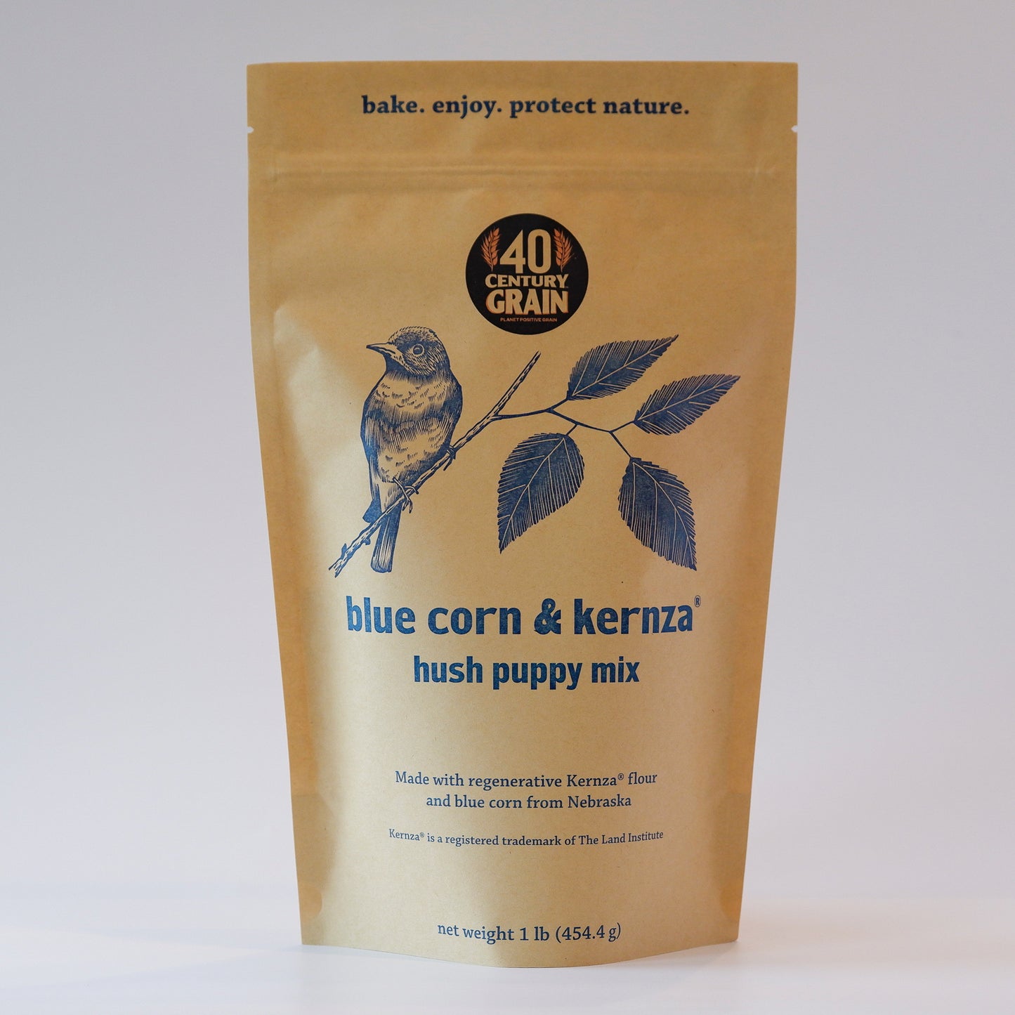 Blue Corn & Kernza® hush puppy mix