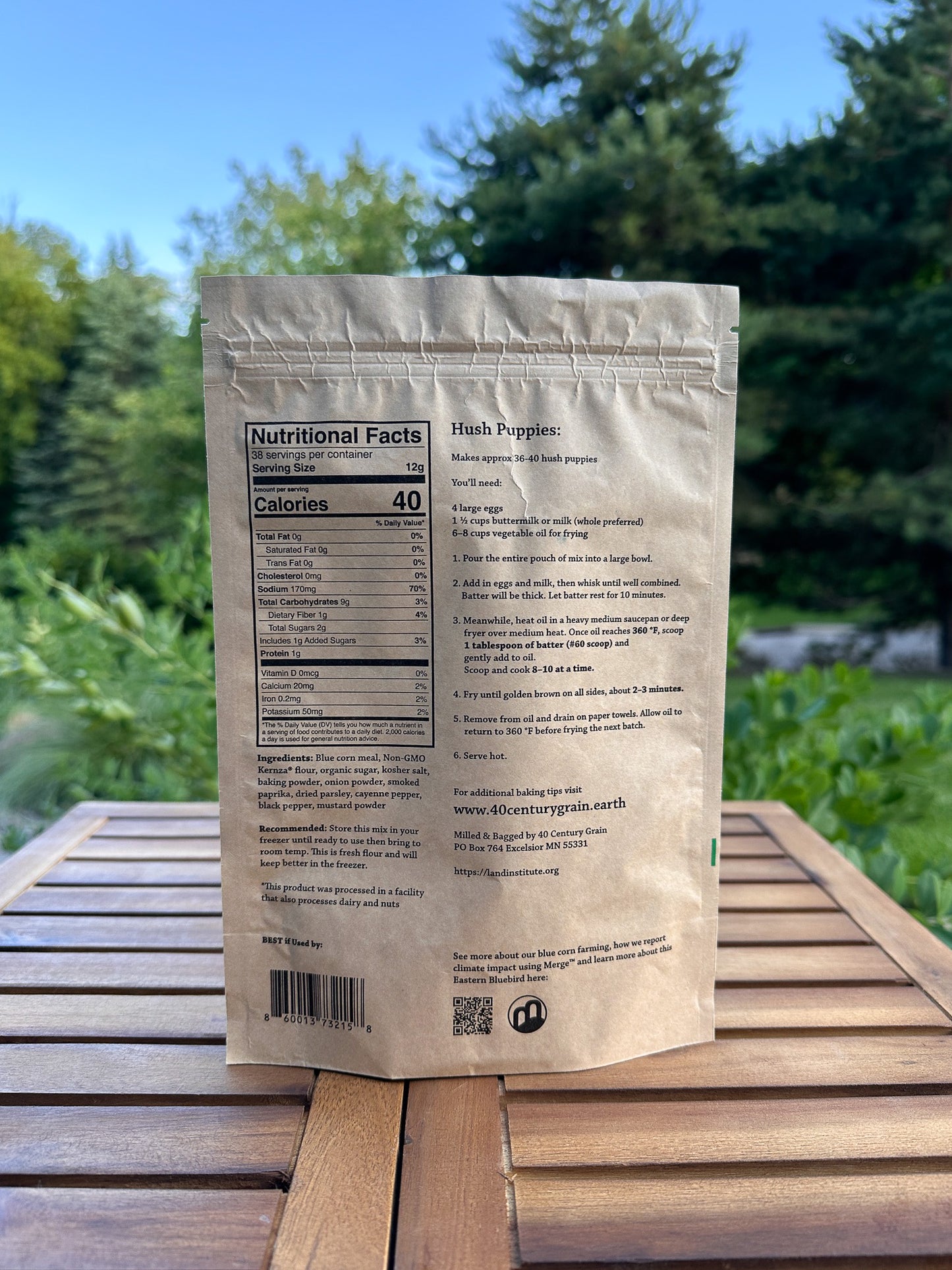 Blue Corn & Kernza® Hush Puppy Mix