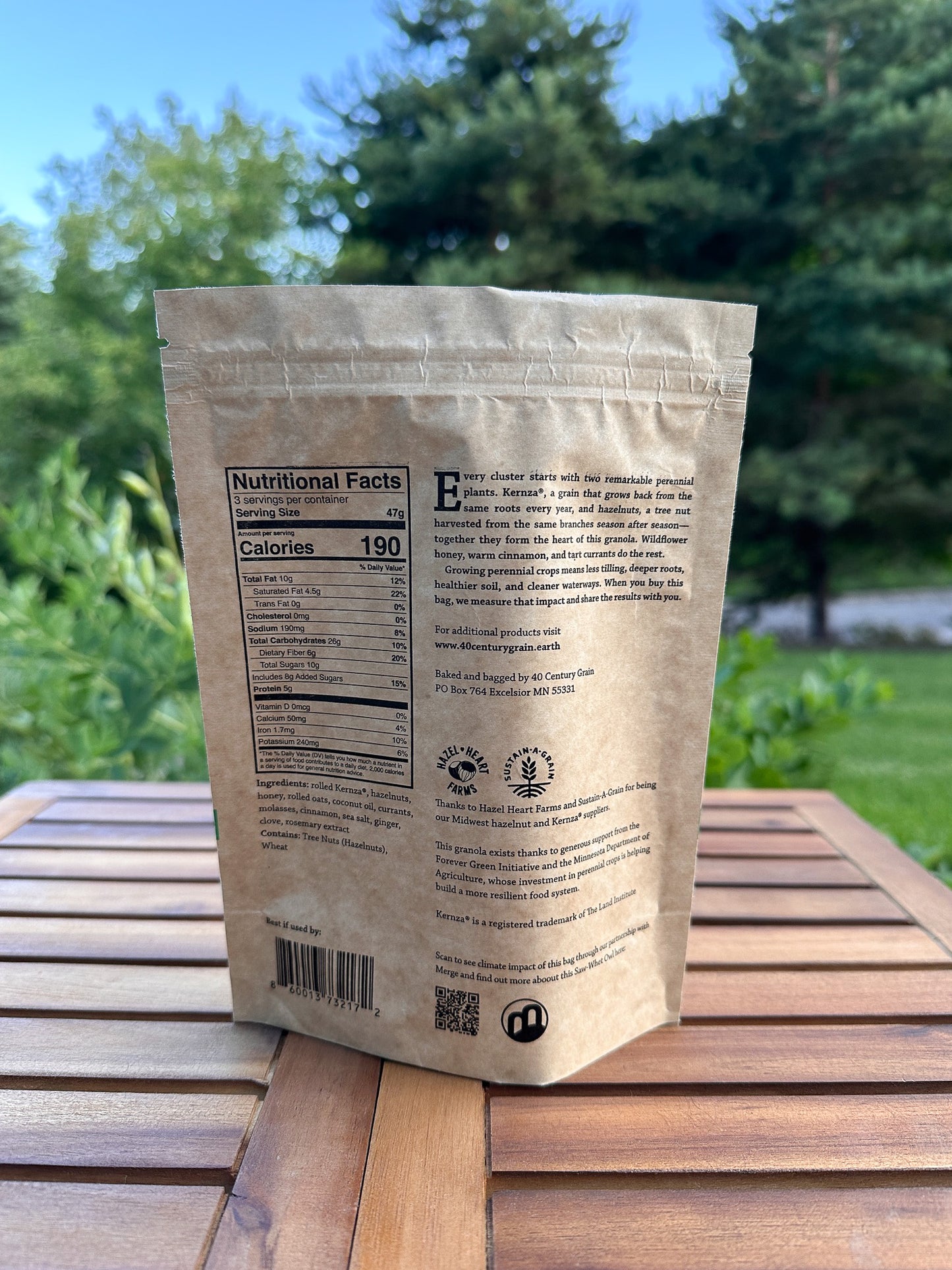 Meadow and Honey Perennial Granola