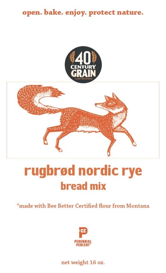 rugbrod nordic rye bread mix